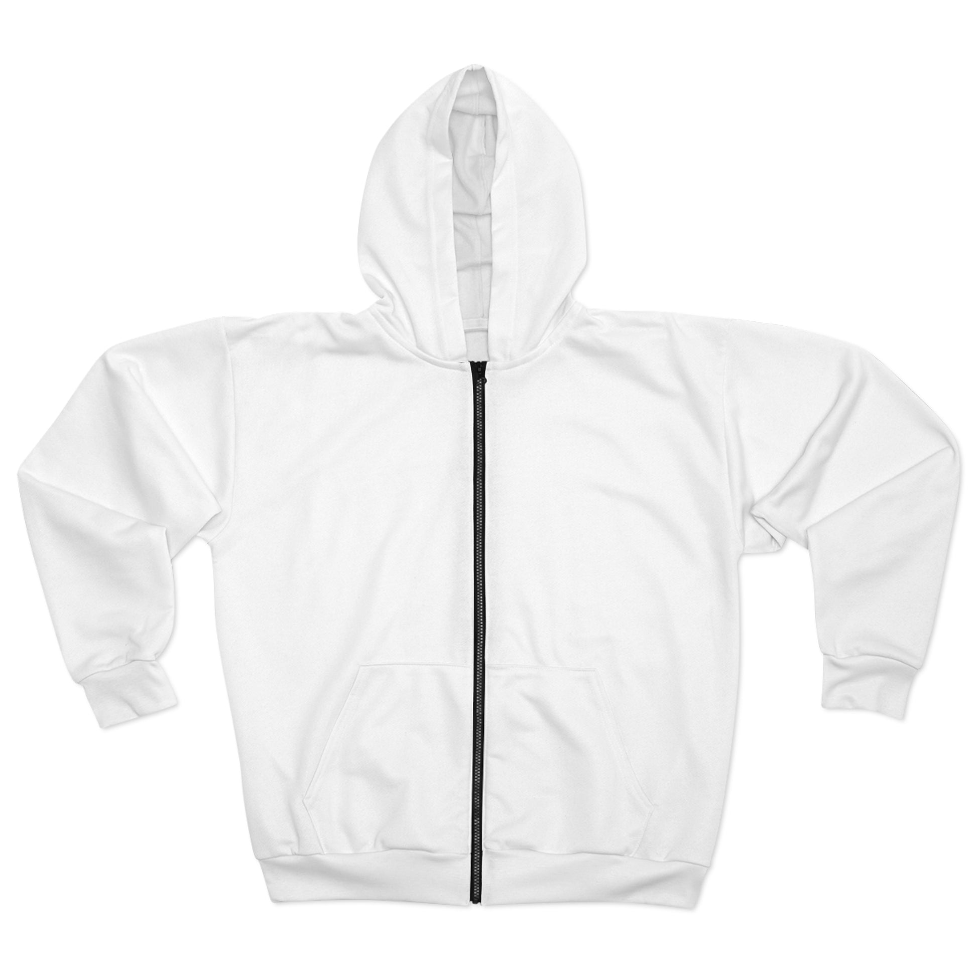 Zip Hoodie, Streetwear, Japanese-Samurai Style - Unisex